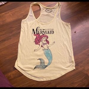 Disney’s Little Mermaid Yellow Tank Top